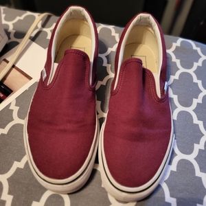 Vans slip ons